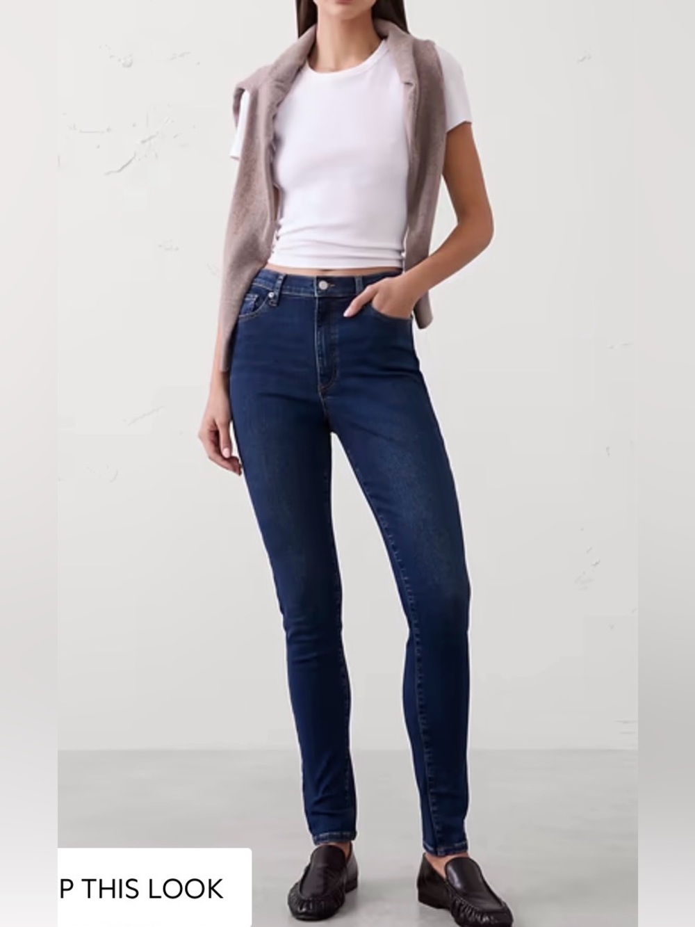 Banana Republic High Rise Skinny Jeans